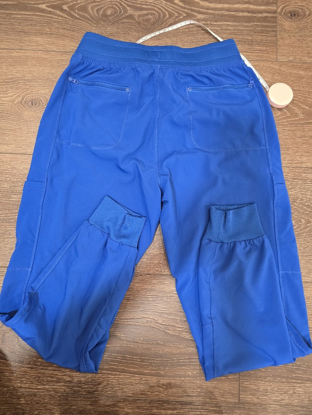 Womens Cherokee Infinity Royal Blue Scrub Jogger Pants - Picture 5 of 6